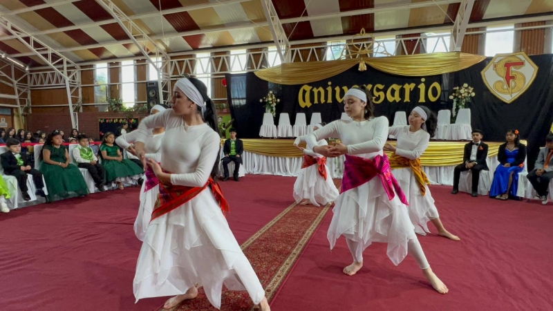 Taller de Danza Visita Comuna de ERCILLA